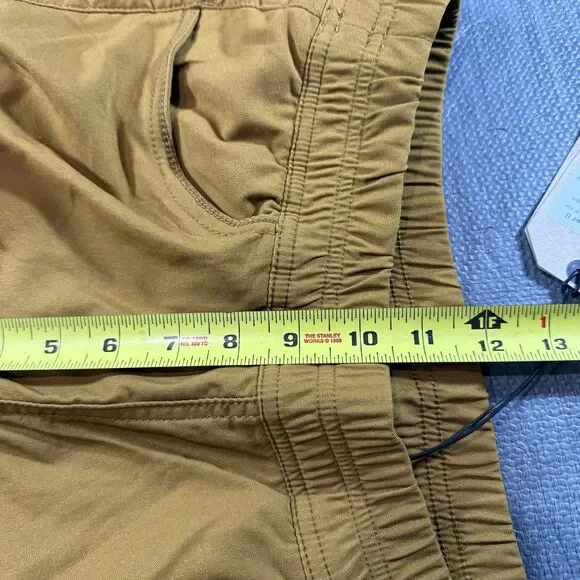 prAna Antique Bronze Halle E-Waist Jogger II Women’s Size 8 NWT Outdoors Hiking - Picture 8 of 9